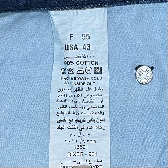 Jeans Men Mobaco Cottons size 43 Color Blue - Picture 10 of 16